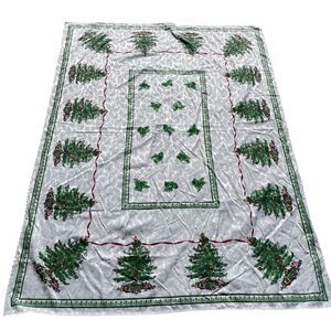 Spode Christmas Tablecloth 67 x 50 1/2
